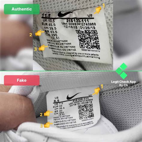 how to know fake nike shoes|check nike authenticity.